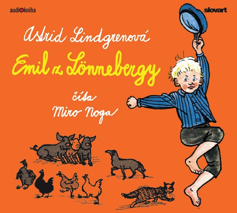 Audiokniha Emil z Lönnebergy - Astrid Lindgrenová