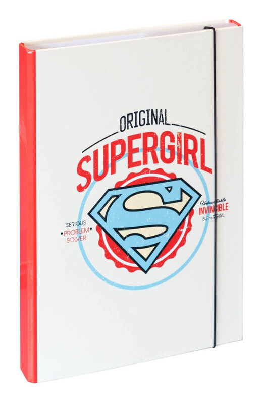 BAAGL - Dosky na školské zošity A4 Supergirl