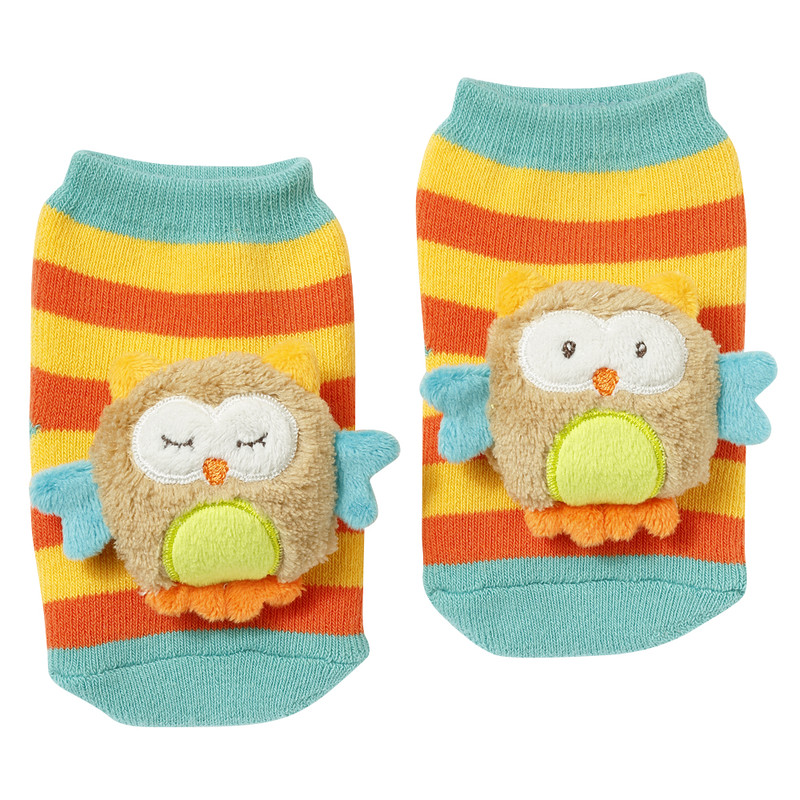BABY FEHN - Forest hrkajúce ponožky sova