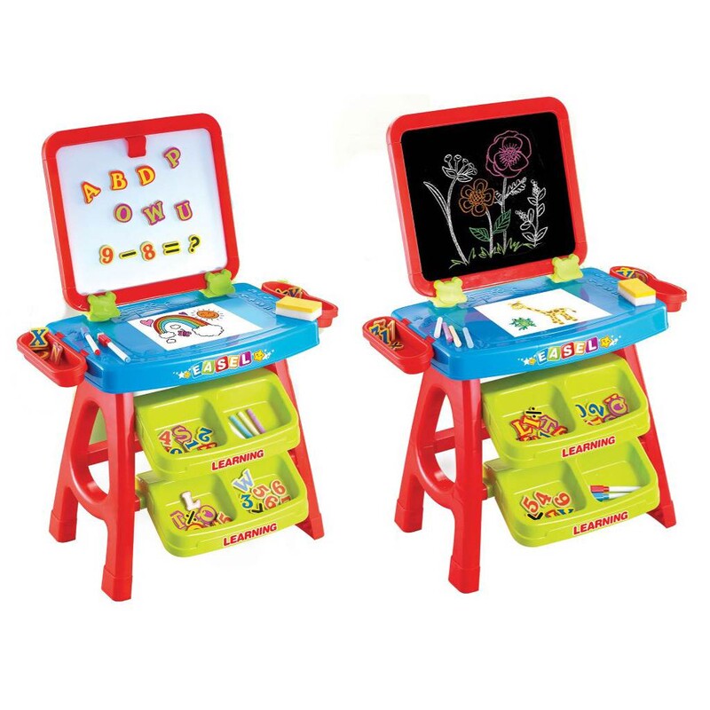 BABY MIX - Detská edukačná magnetická tabuľa 3v1