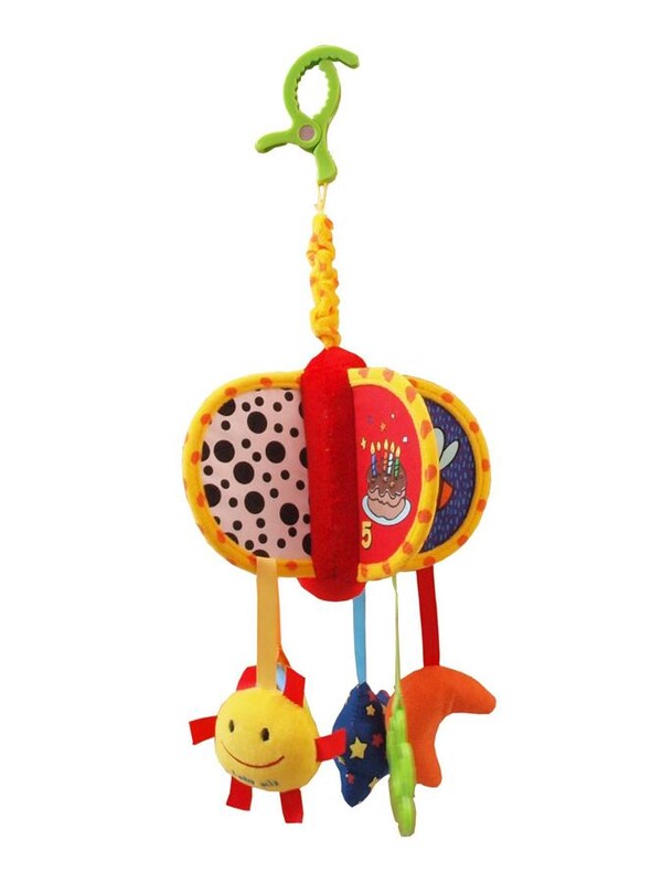 BABY MIX - Detská plyšová hračka kolotoč