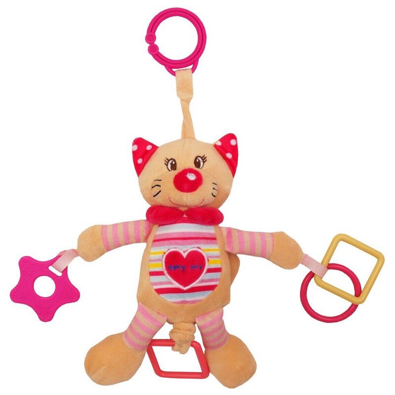 BABY MIX - Plyšová hračka s vibráciou mačka