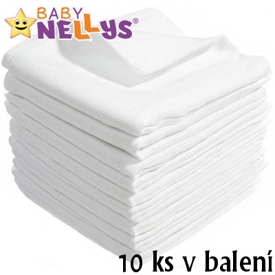 BABY NELLYS - Kvalitné bavlnené plienky - Tetra Lux 80x80 cm