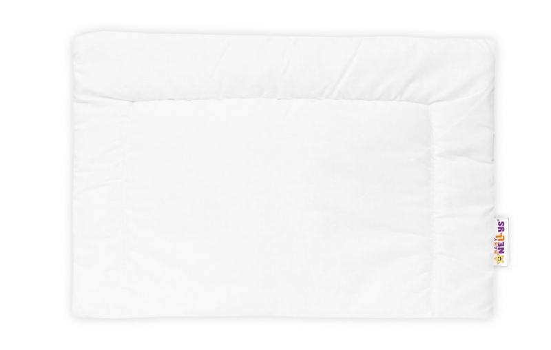BABY NELLYS - Samostatný vankúšik 40 x 60 cm - biely