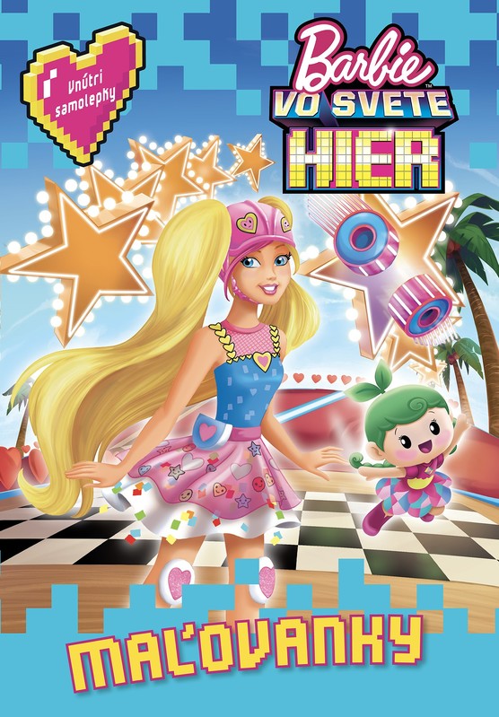 Barbie vo svete hier - Maľovanky - kolektív autorov