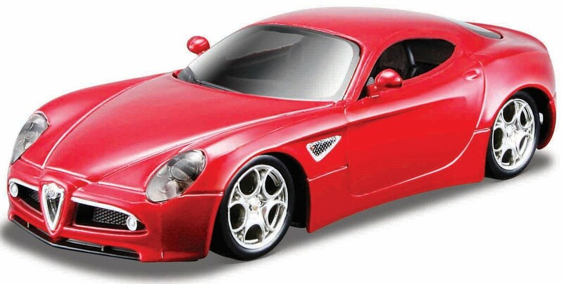 BBURAGO - 1:32 Alfa 8C Competizione (2007) Red