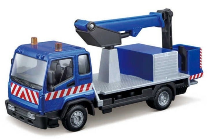 BBURAGO - 1:43 servisné vozidlá Truck with Man Platform