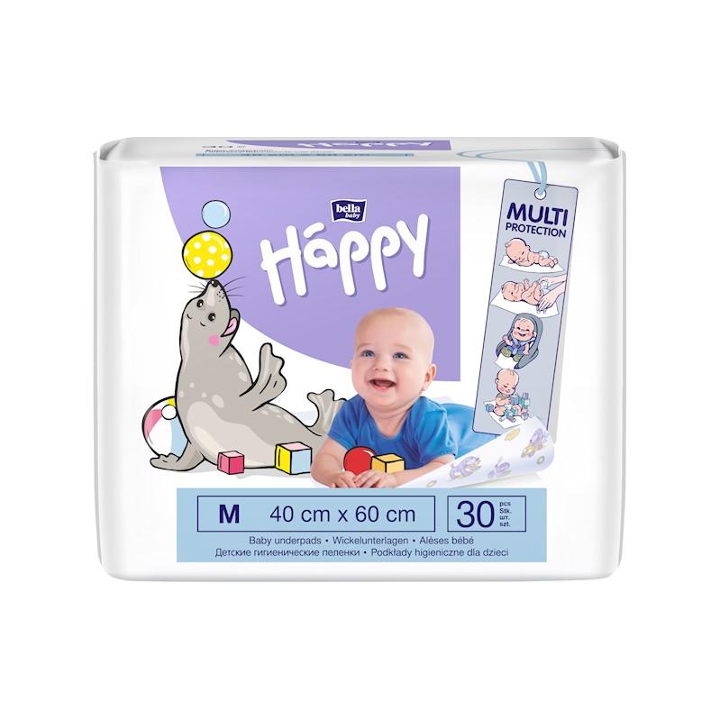 BELLAHAPPY - Detské hygienické podložky 40x60 cm 30 ks