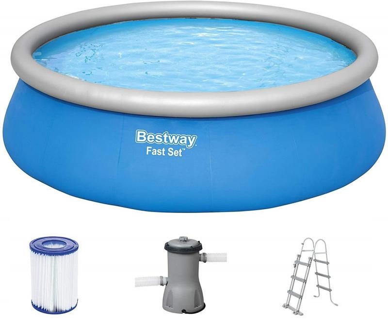 BESTWAY - 57289 bazén Fast Set 457x122cm