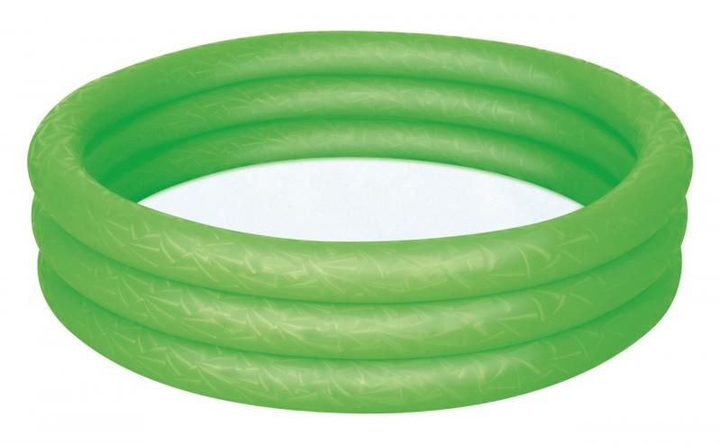 BESTWAY - Bazén nafukovací zelený, 122 cm x 25 cm