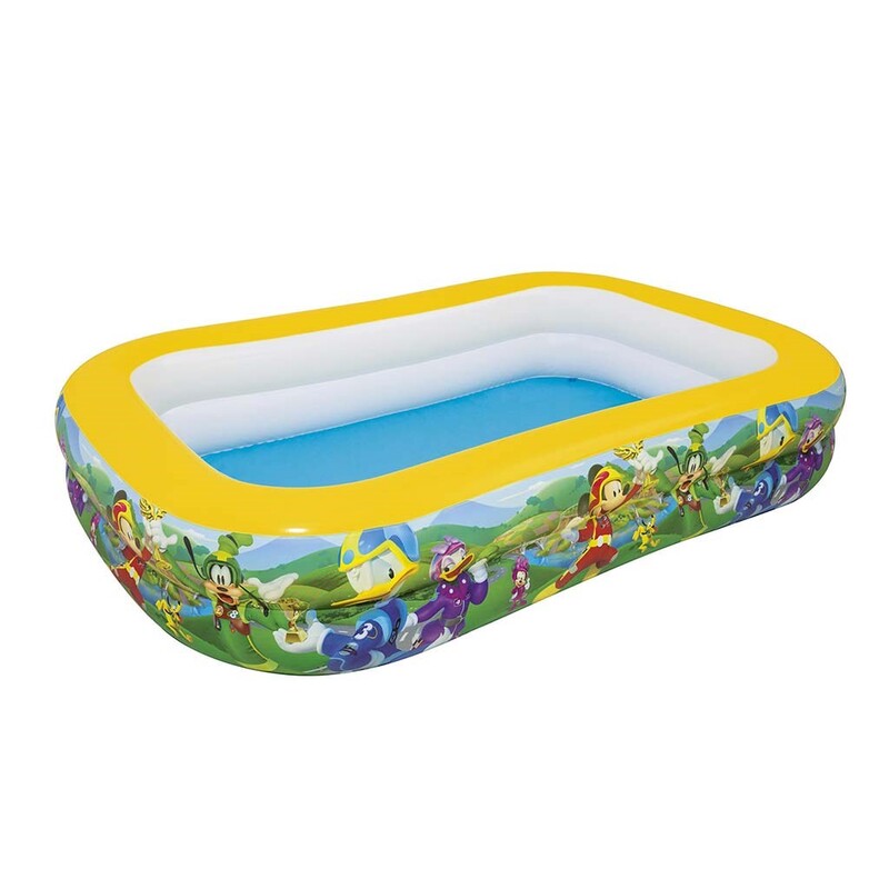 BESTWAY - Detský nafukovací bazén Mickey Mouse Roadster rodinný