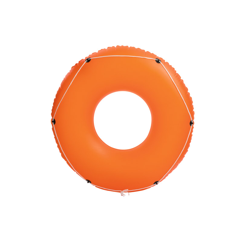 BESTWAY - Kruh nafukovací farebné, priemer 119 cm, oranžová