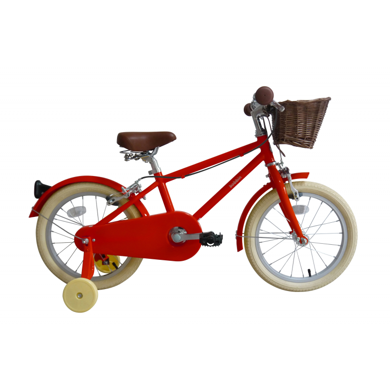 BOBBIN - Detský bicykel Moonbug 16" Red