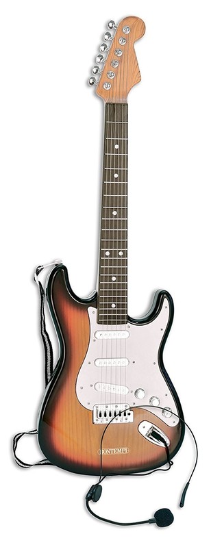 BONTEMPI - Elektrická rocková gitara s mikrofónom 241310