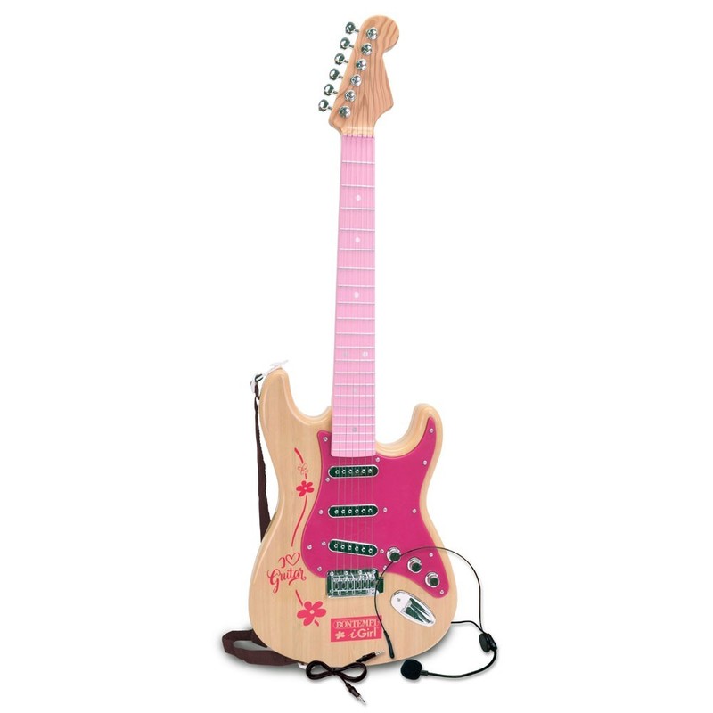 BONTEMPI - Elektrická rocková gitara s mikrofónom 241371