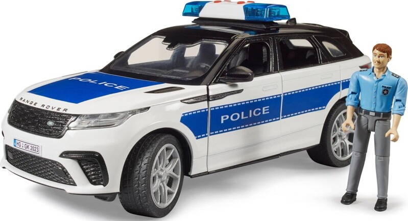 BRUDER - 2890 Range Rover Velar Polícia s figúrkou