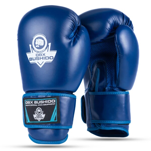 BUSHIDO - Boxerské rukavice DBX ARB-407-Blue, 10oz