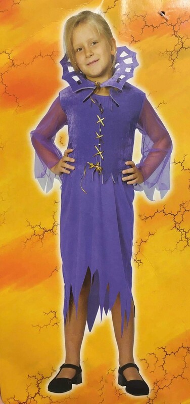 CASALLIA - Karnevalový kostým Čarodejnica fialová- L