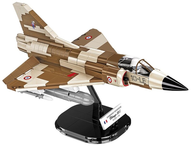 COBI - Cold War Mirage IIIC, 1:48, 452 k