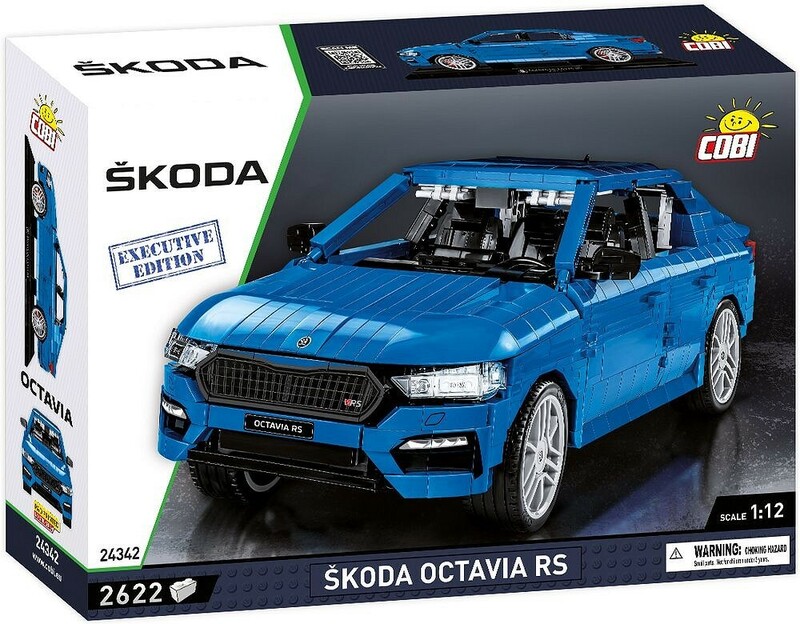 COBI - Škoda Octavia IV RS, 1:12, 2520 k, EXECUTIVE EDITION