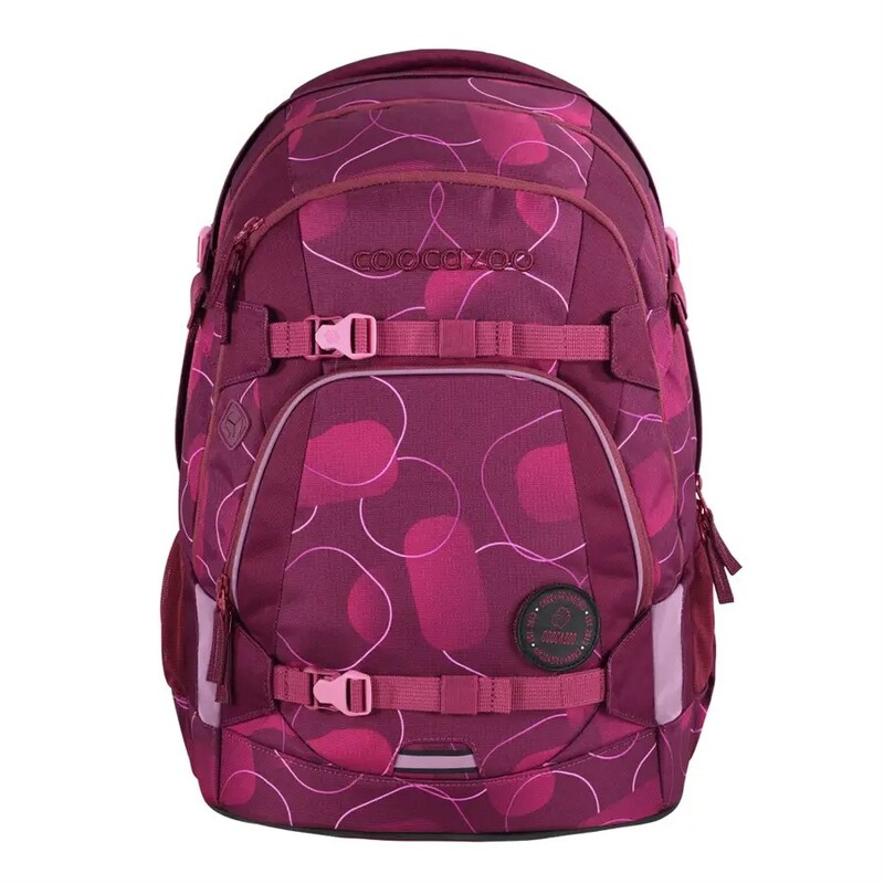 COOCAZOO - Školský ruksak MATE, Berry Bubbles, certifikát AGR