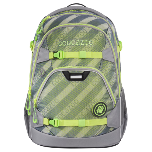 COOCAZOO - Školský ruksak ScaleRale, MeshFlash Neongreen, certifikát AGR
