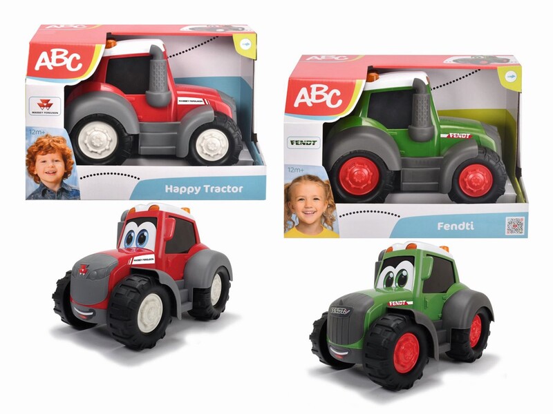 DICKIE - Abc Traktor Happy 25 Cm, Mix produktov, 2 Druhy