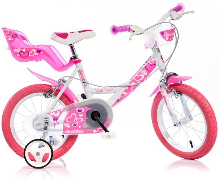 DINO BIKES - Detský bicykel Dino 16 so sedačkou na bábiku