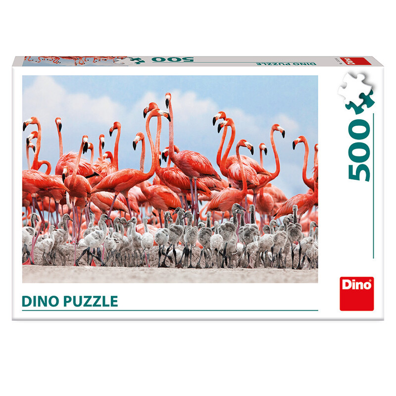 DINO - Plameniaky 500 Puzzle