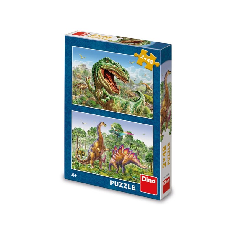 DINO - Súboj dinosaurov 2X48 puzzle