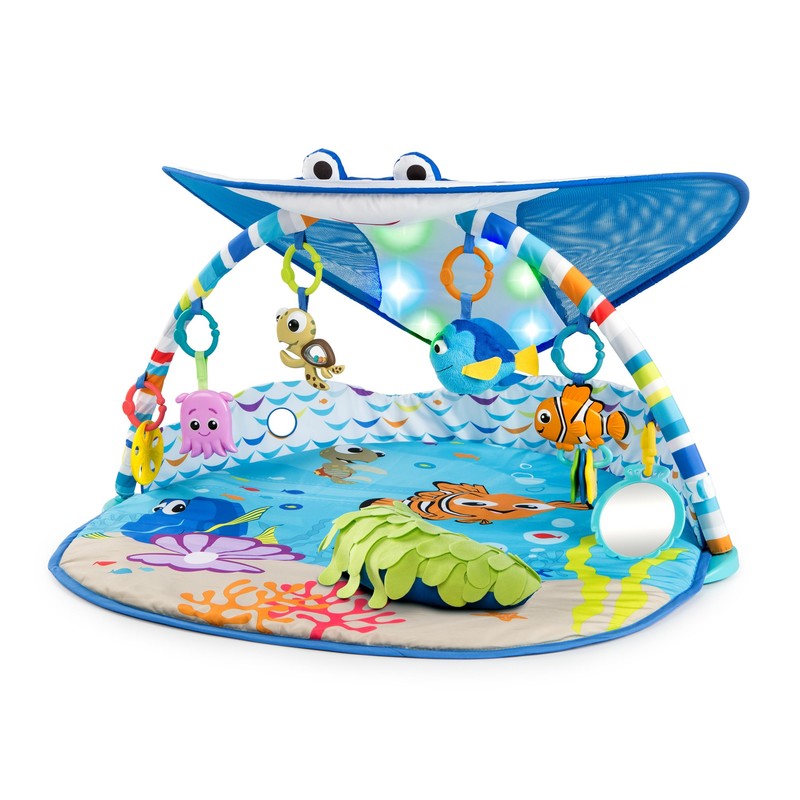 DISNEY BABY - Deka na hranie svetelná Hľadá sa Nemo - Pán Rajka 0m+ 2019