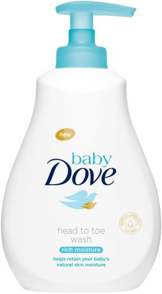 DOVE - Gél umývací na celé telo a vlásky Sensitive 400ml Baby Dove