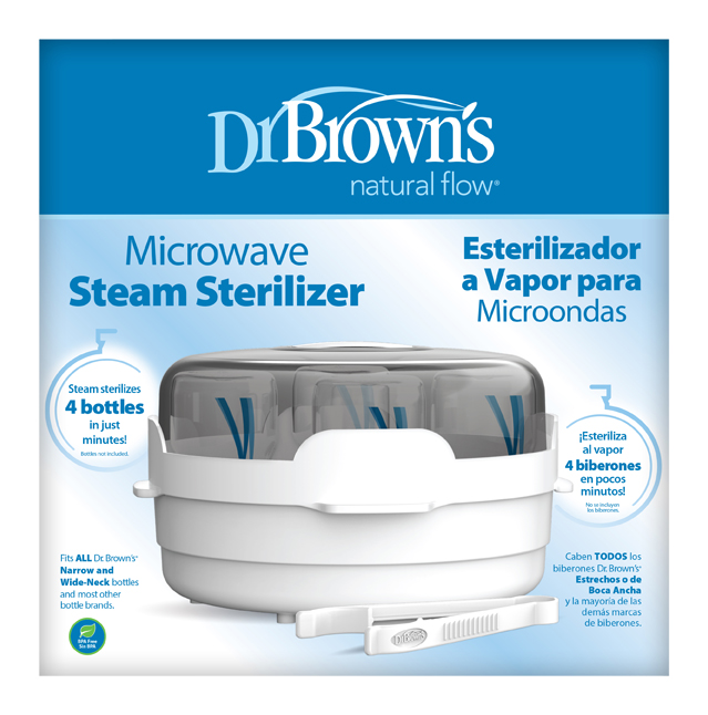 DR.BROWNS - Parný sterilizátor do mikrovlnnej rúry (D806)
