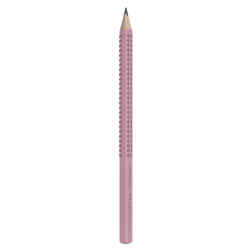 FABER CASTELL - Grafitová ceruzka Grip Jumbo 2B, staroružová