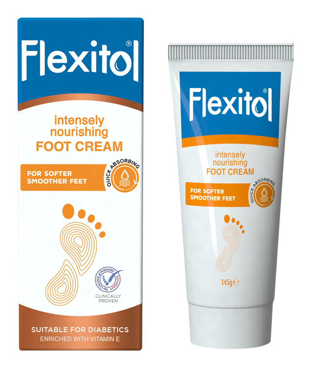 FLEXITOL - Intenzívny výživný krém na nohy 145g