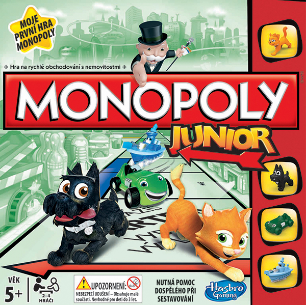 HASBRO - Monopoly Junior Cz