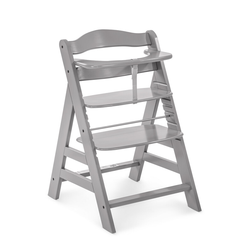 HAUCK - Alpha+ drevená stolička, grey