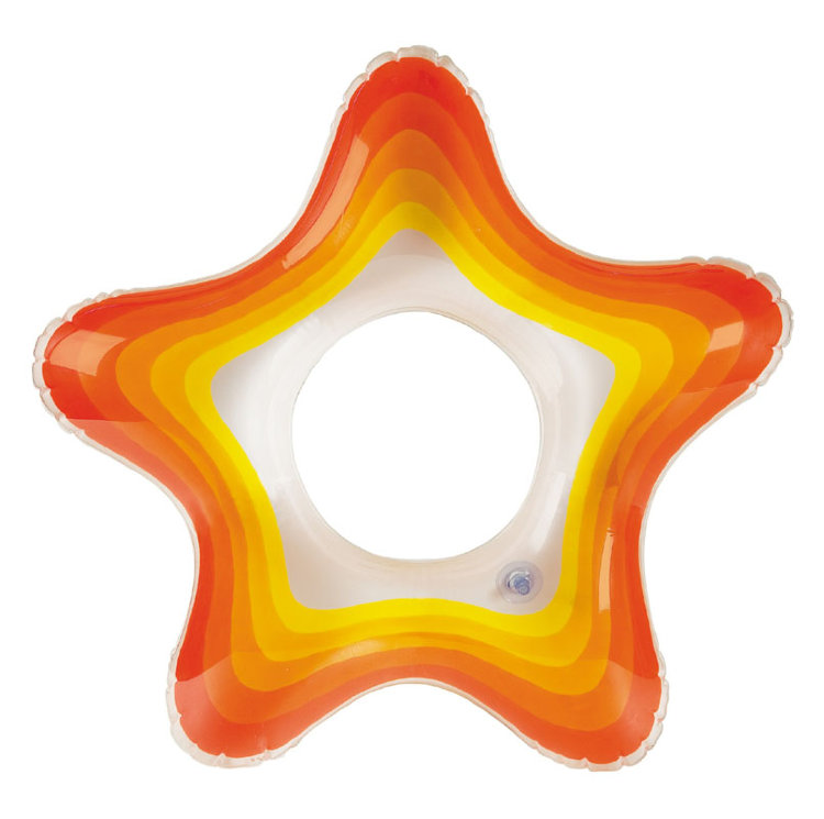 INTEX - 58235 Nafukovací kruh Starfish 74x71cm