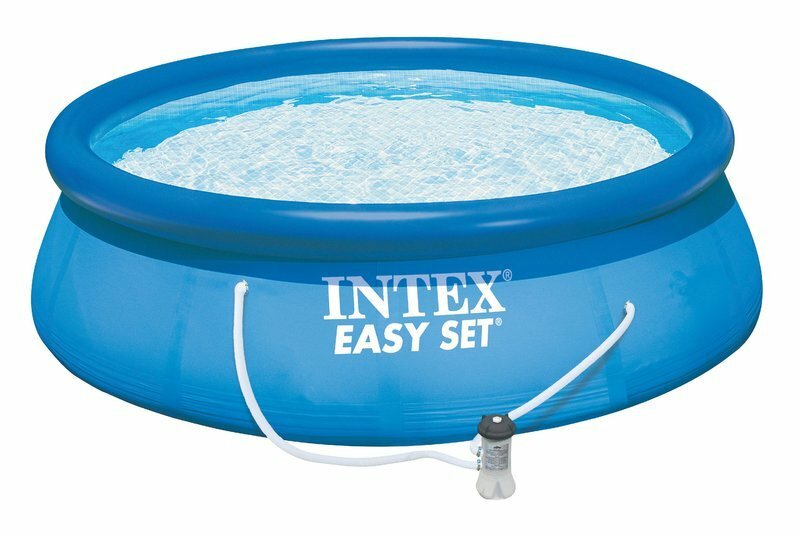 INTEX - Záhradný bazén 26108 Easy Set 244 x 61 cm s kartušovou filtráciou