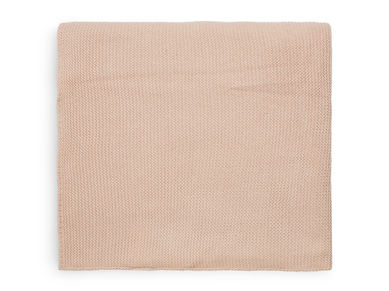JOLLEIN - Deka pletená 75x100 cm Basic Knit Pale Pink