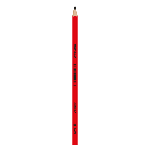 JUNIOR - Ceruzka grafitová/šesťhranná č. 1/2B