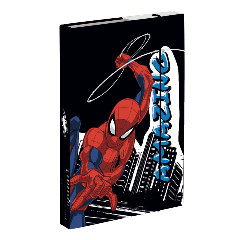 KARTON PP - Box na zošity A5 Spider-Man