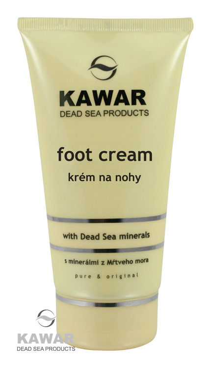 KAWAR - Krém na nohy s minerálmi z Mŕtveho mora 150ml