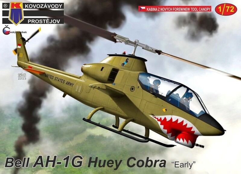 KOVOZÁVODY - Bell AH-1G Huey Cobra "Early