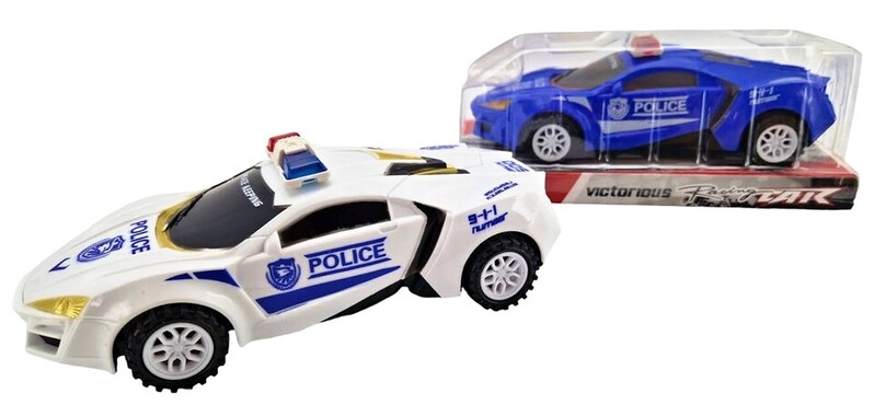 LAMPS - Športové policajné auto na zotrvačník 19cm