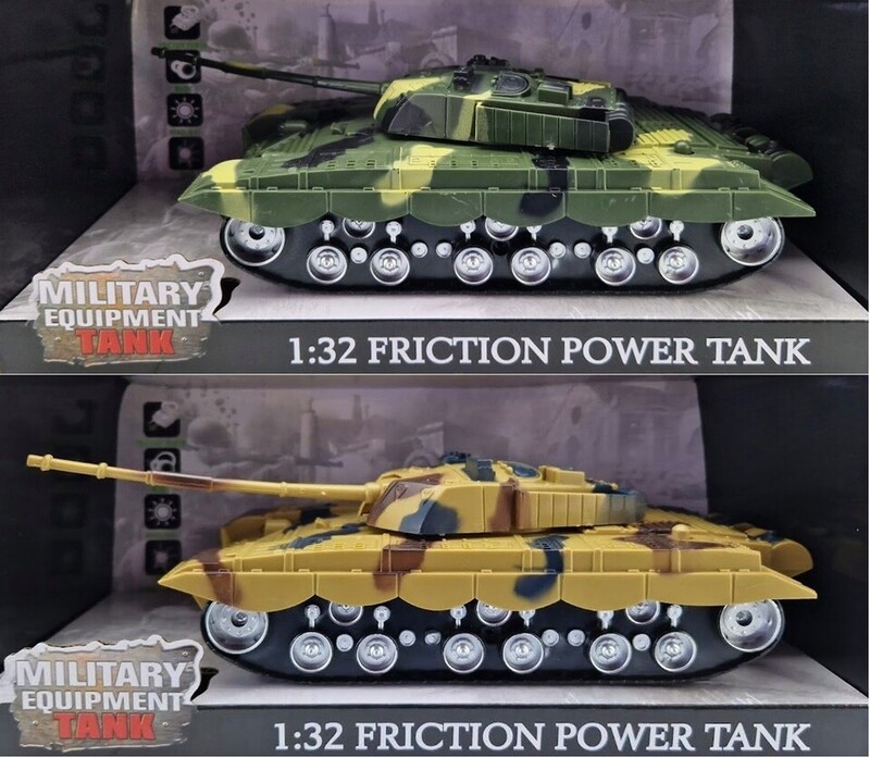 LAMPS - Tank s efektami 22cm 2farby