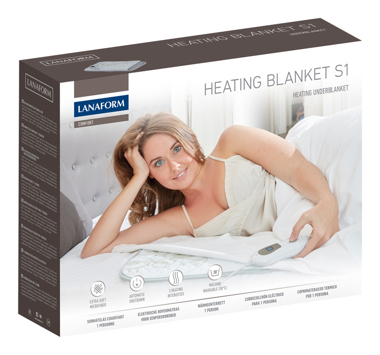 LANAFORM - Heating Blanket S1 výhrevná podložka S1 80 x 150 cm