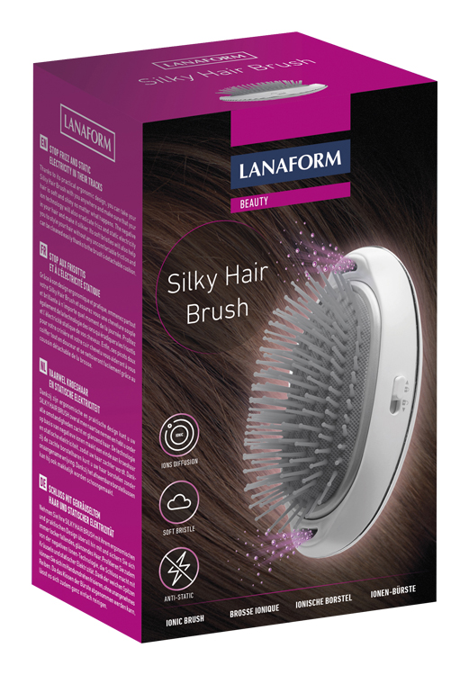 LANAFORM - Silky Hair Brush kefa na vlasy