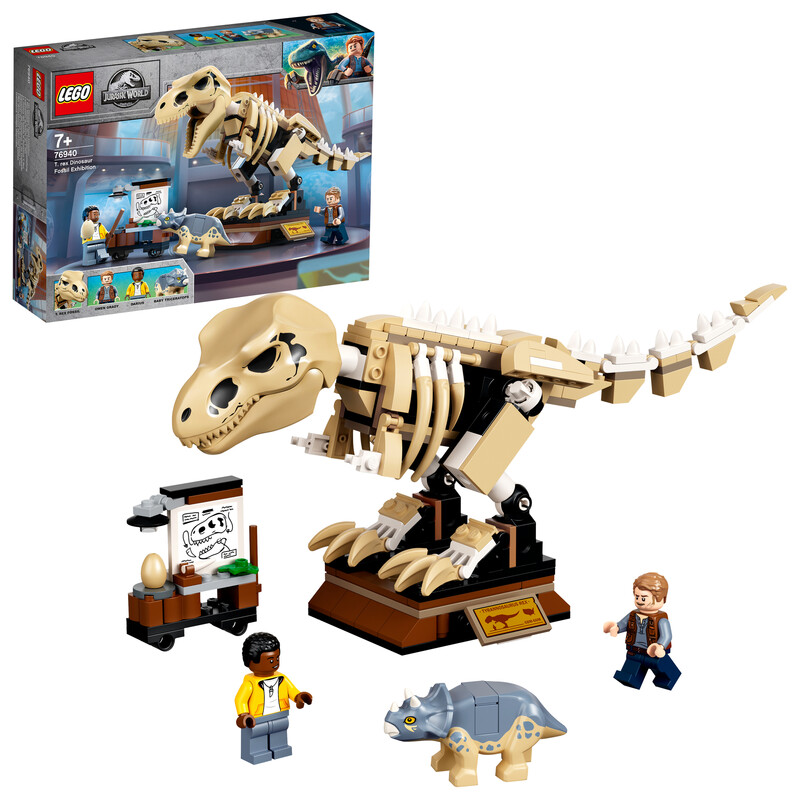 LEGO - 76940 Jurassic World™ Výstava fosílií T-rexa