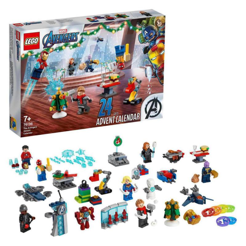LEGO - Adventný kalendár Avengers 76196